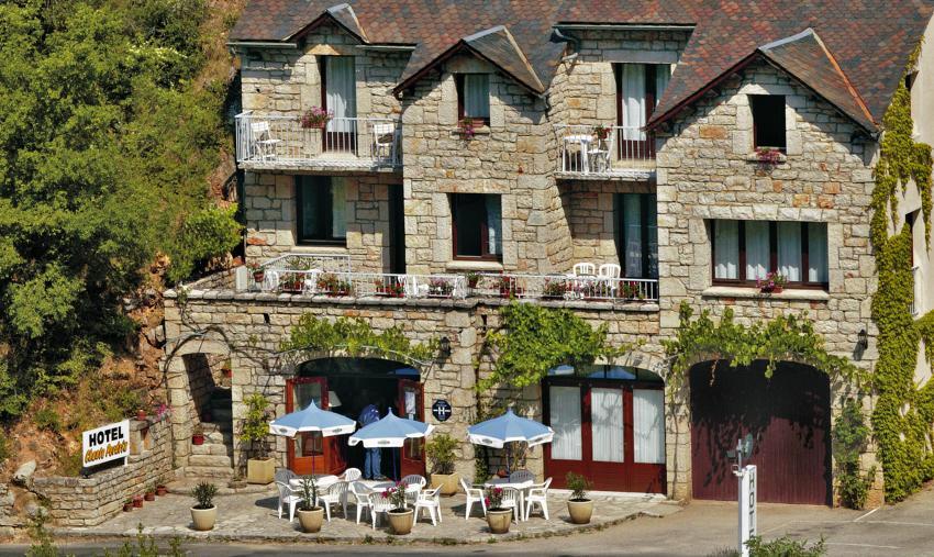Hotel Chante-Perdrix Sainte-Énimie Dış mekan fotoğraf